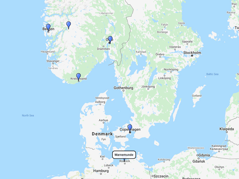 MSC Cruises, Norwegian Fjords from Warnemünde, June 16, 2024