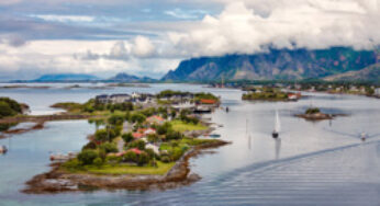 Cruising to Bronnoysund, Norway