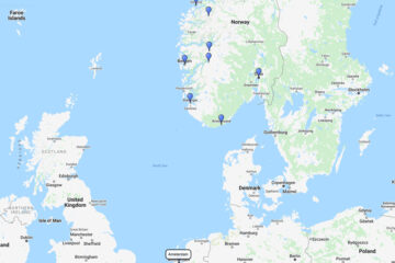 14-day cruise to Eidfjord, Alesund, Geirangerfjord, Bergen, Oslo, Kristiansand, Stavanger and Flam