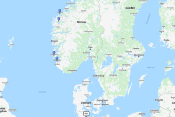 7-day cruise from Kiel to Haugesund, Alesund, Nordfjord & Stavanger