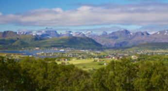 Cruising to Leknes, Norway