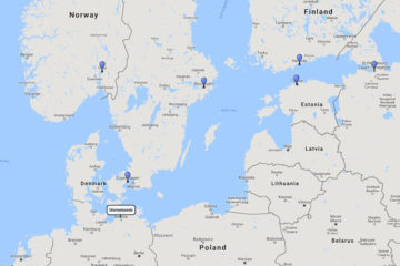 11-Day Scandinavia & Russia cruise from Warnemünde on board Regal Princess route