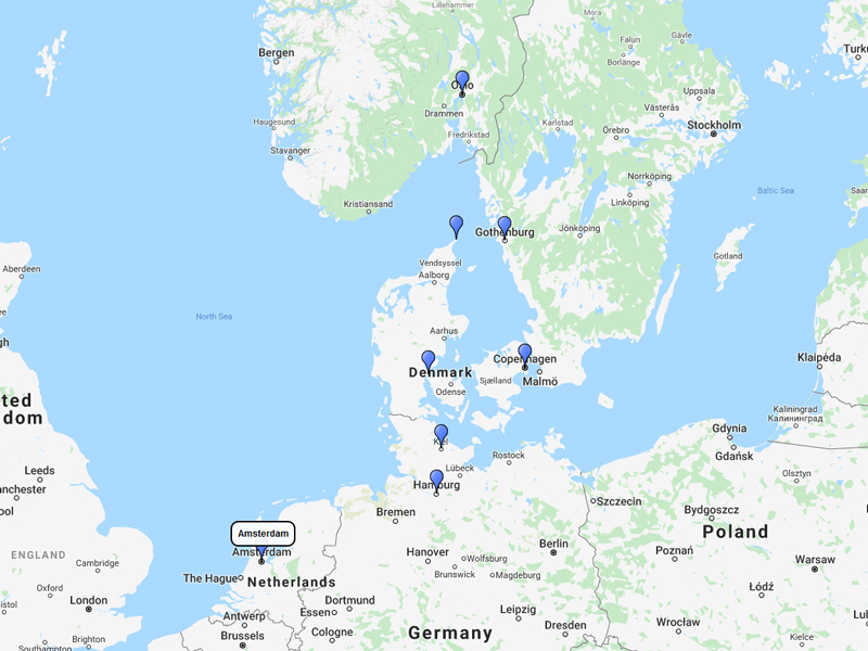 Viking Cruises, Scandinavia from Amsterdam, 16 April 2019