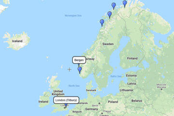 13-day In Search of the Northern Lights Bergen-Tilbury with Viking Cruises