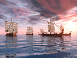 Vikings Longships